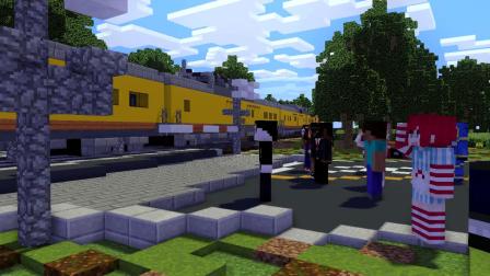 我的世界动画-老布什的灵柩火车UP 4141号-CraftyFoxe