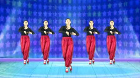 【广场舞教学】《拉丁桑巴舞曲》入门32步，跟着背面就会跳！