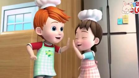 超级宝贝JOJO：妈妈教宝贝们如何做蛋糕