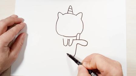 不同老师画的画，体育老师画的小猫咪冰淇淋太可爱了