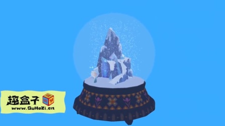 冰雪奇缘 阿伦戴尔建设游戏 艾莎的喷泉 绿色城堡 745