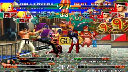 《KOF97小狼解说》王庄VS老妖-热血的火之燃烧