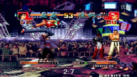 《KOF97小狼解说》臭臭VS夜枫-刺挠的社会打法