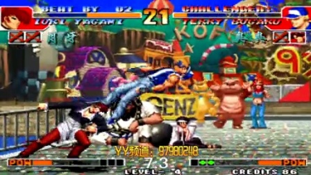 《KOF97小狼解说》月牙VS臭臭-极其华丽的键盘大师