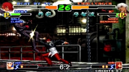 《KOF2000小狼解说》弗农VS宇智波斑-中韩高手对决超帅毒气男