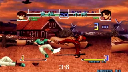 《KOF2002小狼解说》克拉VS小刚-华丽BC再创精彩连技