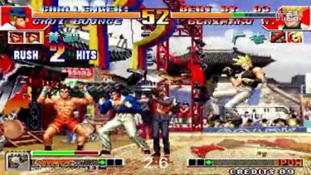 《KOF97小狼解说》黄毅VS广告-非主流小五强演绎超华丽对决