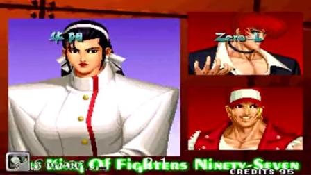 《KOF97小狼解说》华阳97第一VS Zero-L-特瑞教科书版教程