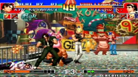 《KOF97小狼解说》疯狂烈火VS强少-第一组对抗实力悍将