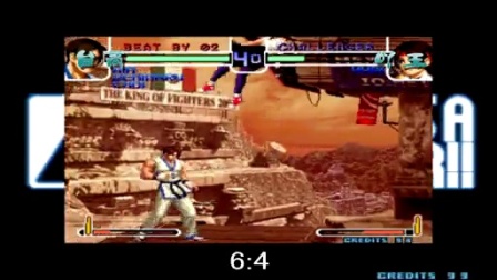 《KOF2002小狼解说》台高VS吖王-变态金家潘力战坂崎尤丽