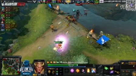EHOME.K vs Wings 好汉杯联赛 BO3 第二场 3.10