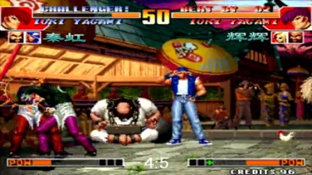 《KOF97小狼解说》十大经典第二番外篇-秦虹VS辉辉