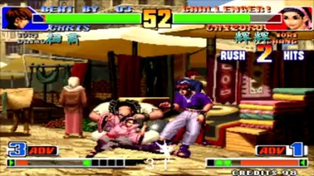 《KOF98小狼解说》扫高VS辉辉-97霸主挑战98大神经典对决