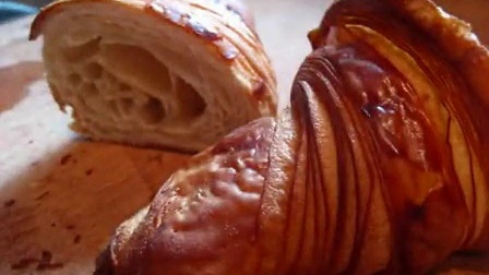 haollee老师分享-美食视频 2016 摇滚面包哥 牛角面包 10