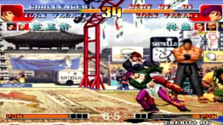 《KOF97小狼解说》龙王爷VS抢鱼哥-不仅仅是漂亮女人才会骗人