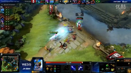 WESG2016 美洲总决赛 DOTA2项目 KINGAO+4 vs DILECOM BO3 第一场