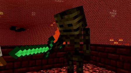 ★我的世界★minecraft动画片-骷髅生活