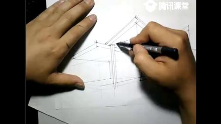 小型住宅照片写生  建筑手绘陈亮教学培训视频