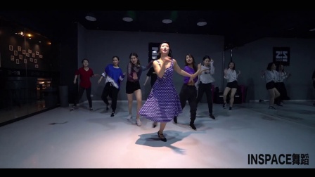 INSPACE舞蹈工作室-GINA老师-JAZZ初级课程视频-给我一个吻（part 1）