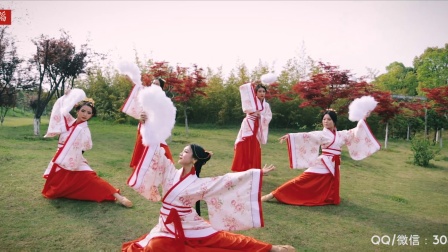 单色舞蹈中国舞兴趣班学员成品舞展示《无归》 武汉中国舞培训班