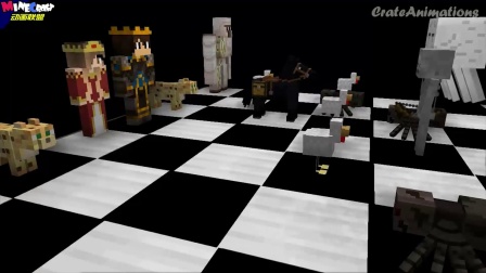 MC动画-女巫下MC版的国际象棋-CrateAnimations