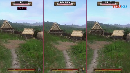 【转载草薙水素】《天国拯救》PC 4K Max设置 vs PS4 Pro vs Xbox One X-画面对比