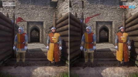 【转载草薙水素】《天国拯救》Low vs Ultra-画面对比