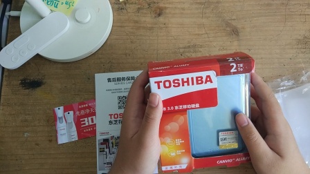 ［LH评测］东芝2tb移动硬盘，用usb3.0开箱上手