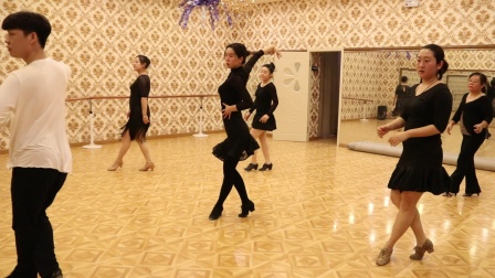 沈阳成人拉丁舞培训飞舞天达舞蹈学校零基础学员学习3个月恰恰成果展示