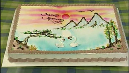 奶油蛋糕裱花 水果生日蛋糕裱花视频 裱花蛋糕