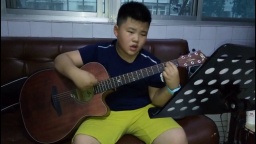 吉他太原    阳光男孩  尚泽宇  吉他弹唱《你知道我在等你吗》  山西科艺琴行