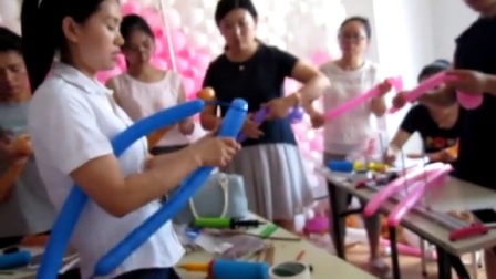 创意艺术气球装饰培训机构加盟 气球编织教程图解视频