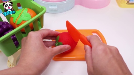 宝宝巴士玩具 制作美味草莓冰激凌