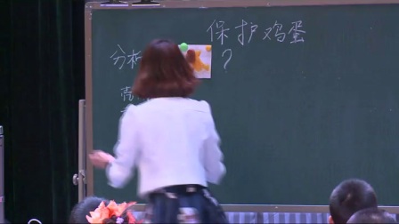 小学科学《保护鸡蛋》教学视频，中国教育学会2015年度课堂教学展示与观摩活动
