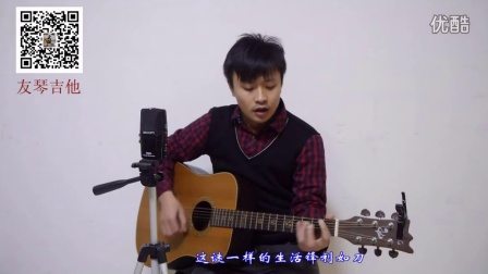 《飞得更高》 吉他教学弹唱教程 汪峰 赵传 我是歌手 友琴吉他