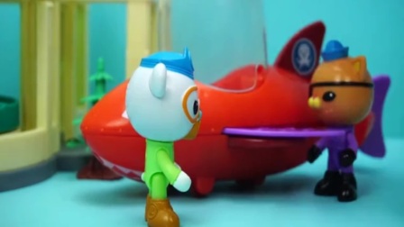 海底小纵队 第1季呱唧的飞鱼舰艇 迪士尼玩具
