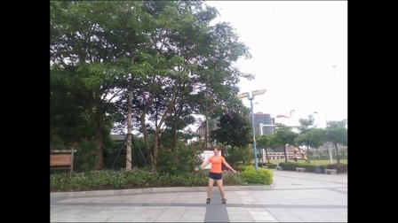《阳江人民广场开心舞动健身队》健身舞  摇咧摇咧