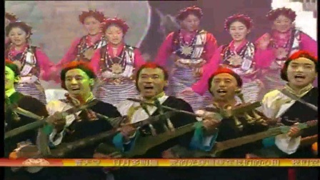 藏族舞蹈《飞弦踏春》自治区拉孜县农民艺术团