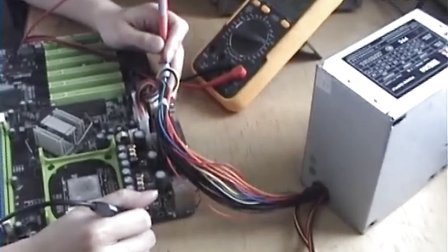 电脑主板维修视频教程 CPU供电电路故障检测 电脑维修视频教程