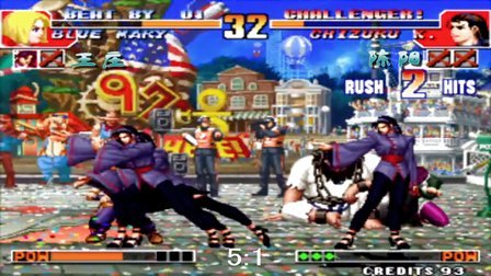 《KOF97小狼解说》王庄VS陈阳-心理庄小草莓再现奇迹（修复版）