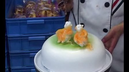 蛋糕裱花寿婆视频│蛋糕裱花技巧│蛋糕简单裱花