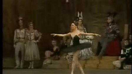 芭蕾舞 天鹅湖 黑天鹅变奏 （Galina Mezentseva）