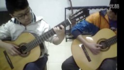 阳光吉他 学生视频《卡农》