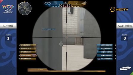 三星WCG2013中国区总决赛1011 CF 小组赛 辽宁倾城 vs AG时空战线 2