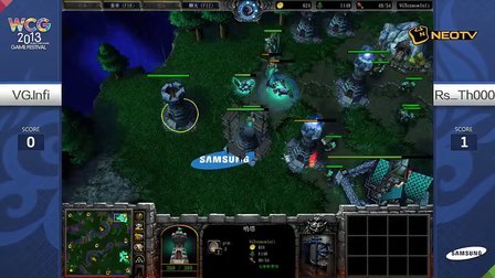 三星WCG2013中国区总决赛1011 War3 C组Infi vs Th000（2）