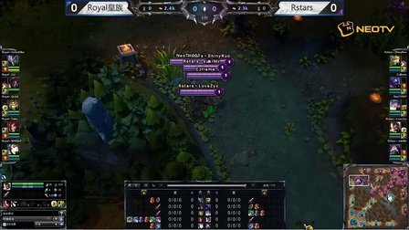 三星WCG2013中国区总决赛1012 LOL 8进4 Rstars VS Royal皇族1