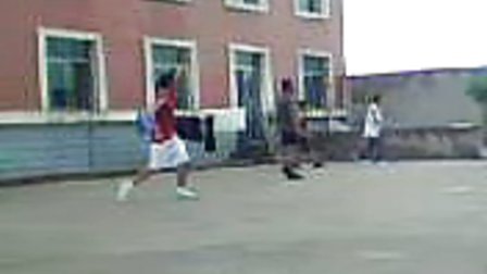 义县职业教育中心学校领导对抗兵哥哥的 篮球赛