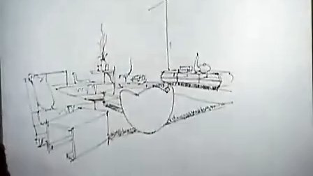 王成虎室内手绘效果图教程视频简约风格客厅表现