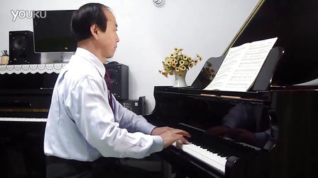 张晓国钢琴示范车尔尼钢琴练习