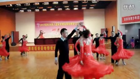 2013安庆体育舞蹈大赛潜山韦德健身队北京平四集体舞表演1